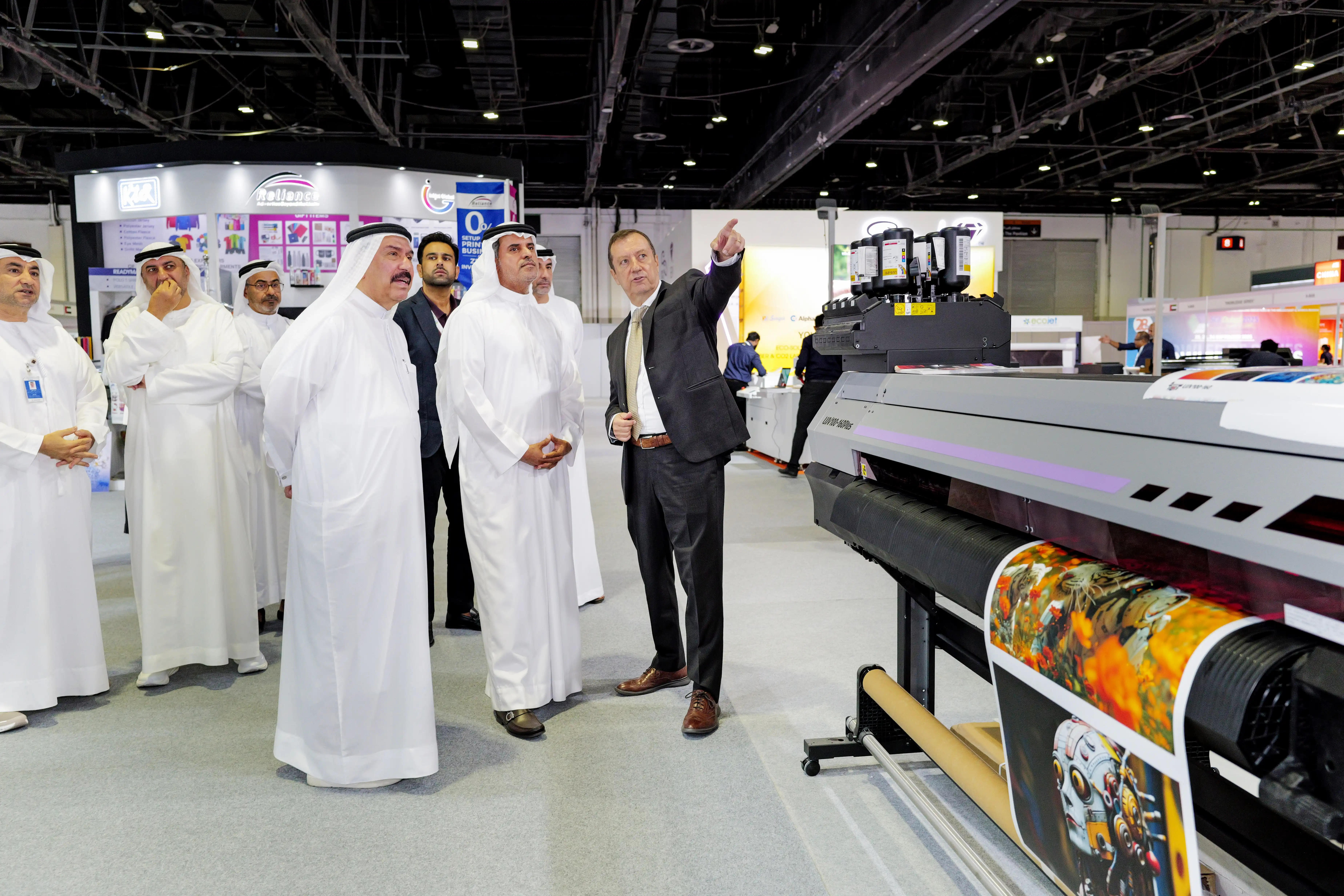 Printing machines showcased at SGI